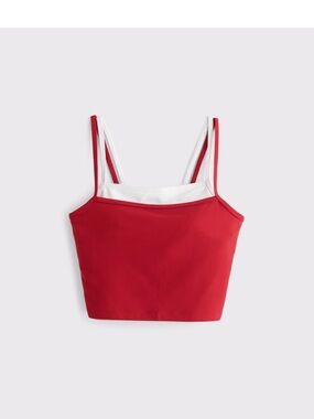 Abercrombie & Fitch YPB studioFLEX Double-Layered Tank